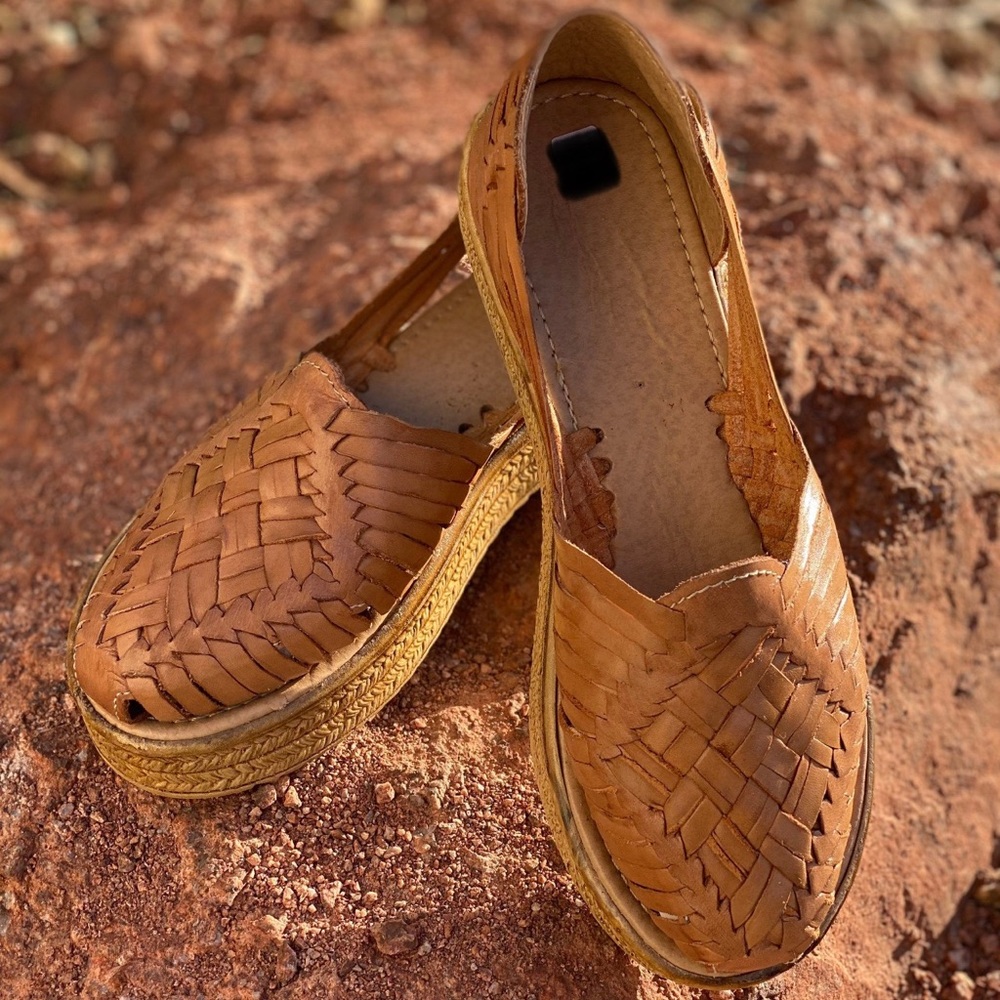 Mexican Huaraches, Platform Sandals, Leather Sandals, Espadrilles